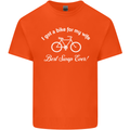 Cycling I Got a Bike for My Wife Cyclist Mens Cotton T-Shirt Tee Top Orange