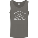Cycling I Got a Bike for My Wife Cyclist Mens Vest Tank Top Charcoal