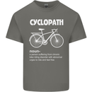 Cyclopath Funny Cycling Bicycle Cyclist Mens Cotton T-Shirt Tee Top Charcoal