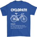 Cyclopath Funny Cycling Bicycle Cyclist Mens T-Shirt Cotton Gildan Royal Blue