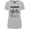 Cyclopath Funny Cycling Cyclist Bicycle Womens Wider Cut T-Shirt Sports Grey