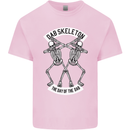 Dab Skeleton the Day of the Dab Dead Kids T-Shirt Childrens Light Pink