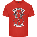 Dab Skeleton the Day of the Dab Dead Kids T-Shirt Childrens Red