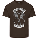 Dab Skeleton the Day of the Dab Dead Mens Cotton T-Shirt Tee Top Dark Chocolate