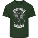 Dab Skeleton the Day of the Dab Dead Mens Cotton T-Shirt Tee Top Forest Green