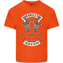 Dab Skeleton the Day of the Dab Dead Mens Cotton T-Shirt Tee Top Orange