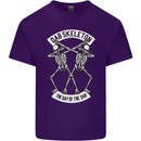 Dab Skeleton the Day of the Dab Dead Mens Cotton T-Shirt Tee Top Purple