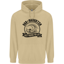 Dad & Daughter Best Friends Father's Day Mens 80% Cotton Hoodie Sand
