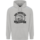 Dad & Daughter Best Friends Father's Day Mens 80% Cotton Hoodie Sports Grey