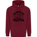 Dad & Daughters Best Friends Father's Day Childrens Kids Hoodie Maroon