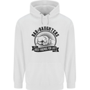 Dad & Daughters Best Friends Father's Day Childrens Kids Hoodie White