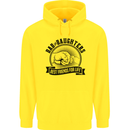 Dad & Daughters Best Friends Father's Day Childrens Kids Hoodie Yellow
