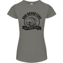Dad & Daughters Best Friends Father's Day Womens Petite Cut T-Shirt Charcoal