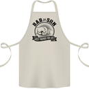 Dad & Son Best Friends Father's Day Cotton Apron 100% Organic Natural