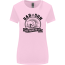 Dad & Son Best Friends Father's Day Womens Wider Cut T-Shirt Light Pink