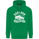 Dad & Son Best Friends for Life Childrens Kids Hoodie Irish Green