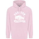 Dad & Son Best Friends for Life Childrens Kids Hoodie Light Pink