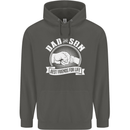 Dad & Son Best Friends for Life Childrens Kids Hoodie Storm Grey