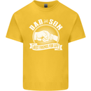 Dad & Son Best Friends for Life Kids T-Shirt Childrens Yellow