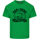 Dad & Sons Best Friends Father's Day Kids T-Shirt Childrens Irish Green