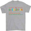 Dadalorian Funny Fathers Day Dad Daddy Mens T-Shirt Cotton Gildan Sports Grey