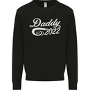 Daddy Est. 2022 Funny Father's Day Mens Sweatshirt Jumper Black