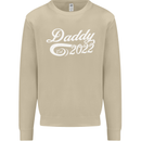 Daddy Est. 2022 Funny Father's Day Mens Sweatshirt Jumper Sand