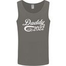 Daddy Est. 2022 Funny Father's Day Mens Vest Tank Top Charcoal