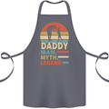 Daddy Man Myth Legend Funny Fathers Day Cotton Apron 100% Organic Steel