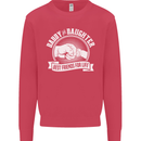 Daddy & Daughter Best Friends Father's Day Kids Sweatshirt Jumper Heliconia