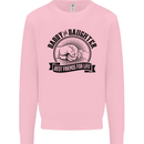 Daddy & Daughter Best Friends Father's Day Kids Sweatshirt Jumper Light Pink