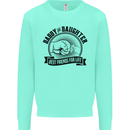 Daddy & Daughter Best Friends Father's Day Kids Sweatshirt Jumper Peppermint