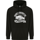 Daddy & Daughter Best Friends Father's Day Mens 80% Cotton Hoodie Black