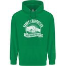Daddy & Daughter Best Friends Father's Day Mens 80% Cotton Hoodie Irish Green