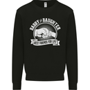 Daddy & Daughter Best Friends Father's Day Mens Sweatshirt Jumper Black