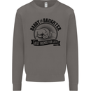 Daddy & Daughter Best Friends Father's Day Mens Sweatshirt Jumper Charcoal