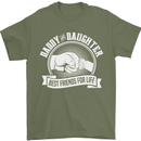 Daddy & Daughter Best Friends Father's Day Mens T-Shirt Cotton Gildan Military Green