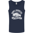 Daddy & Daughter Best Friends Father's Day Mens Vest Tank Top Navy Blue