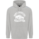 Daddy & Daughters Best Friends Father's Day Childrens Kids Hoodie Sports Grey