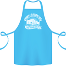 Daddy & Daughters Best Friends Father's Day Cotton Apron 100% Organic Turquoise