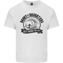 Daddy & Daughters Best Friends Father's Day Kids T-Shirt Childrens White