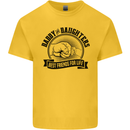 Daddy & Daughters Best Friends Father's Day Kids T-Shirt Childrens Yellow