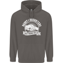 Daddy & Daughters Best Friends Father's Day Mens 80% Cotton Hoodie Charcoal