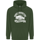 Daddy & Daughters Best Friends Father's Day Mens 80% Cotton Hoodie Forest Green