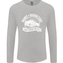 Daddy & Daughters Best Friends Father's Day Mens Long Sleeve T-Shirt Sports Grey
