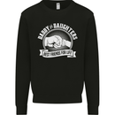 Daddy & Daughters Best Friends Father's Day Mens Sweatshirt Jumper Black