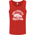 Daddy & Daughters Best Friends Father's Day Mens Vest Tank Top Red