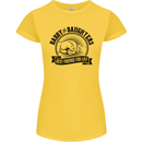 Daddy & Daughters Best Friends Father's Day Womens Petite Cut T-Shirt Yellow
