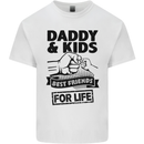 Daddy & Kids Best Friends Father's Day Kids T-Shirt Childrens White