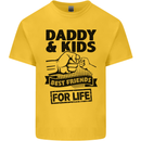 Daddy & Kids Best Friends Father's Day Kids T-Shirt Childrens Yellow